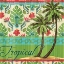 Picture of TROPICAL IKAT PALM II