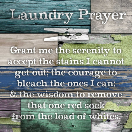 Picture of LAUNDRY PRAYER