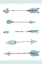 Picture of BOHO ARROWS BLUE