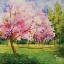 Picture of CHERRY BLOOMS I