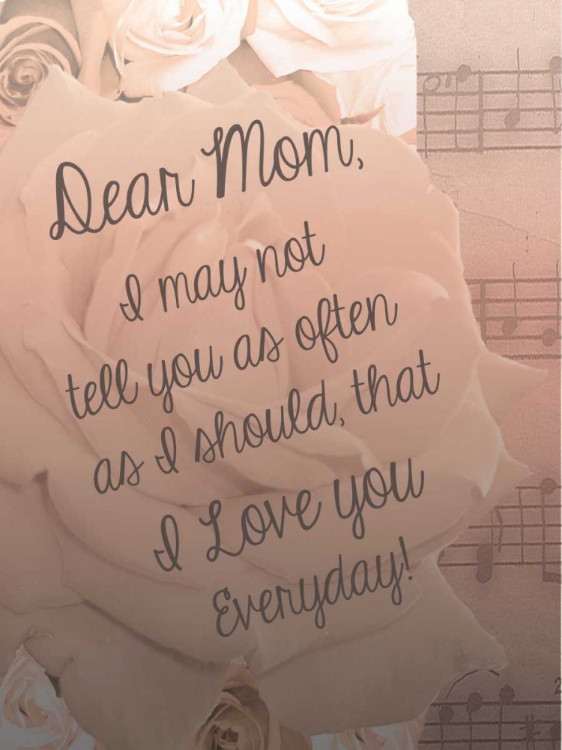 Picture of DEAR MOM