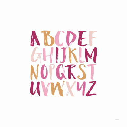 Picture of GIRL UPPER LETTERS