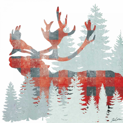 Picture of PLAID CARIBOU FOREST