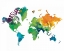 Picture of WATERCOLOR MAP