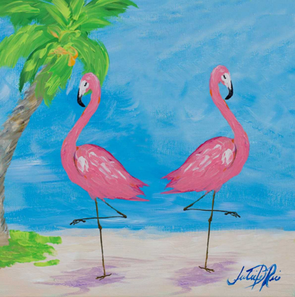 Picture of FANCY FLAMINGOS IV