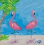 Picture of FANCY FLAMINGOS IV