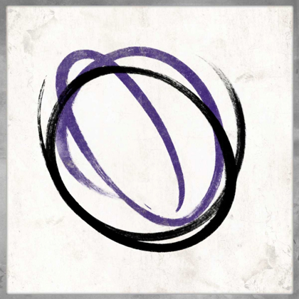 Picture of ABSTRACT CIRCLE PURPLE