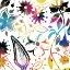 Picture of COLORFUL FLORALS MATE