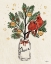 Picture of CHRISTMAS LOVEBIRDS XIII
