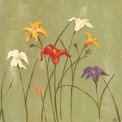 Picture of JEWELED LILIES I