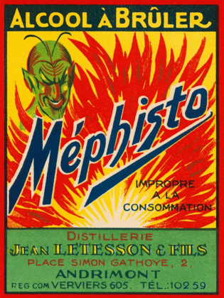 Picture of MEPHISTO - ALCOOL A BRULER