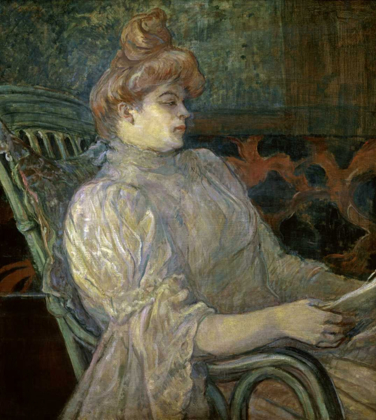 Picture of WOMAN READING - FEMME LISANT