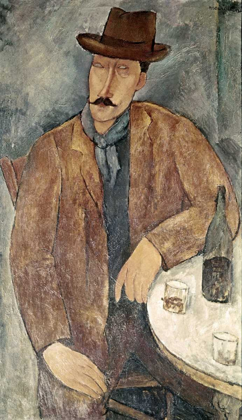 Picture of MAN WITH A WINE GLASS