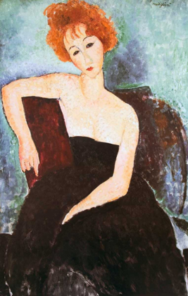 Picture of RED HEADED WOMAN