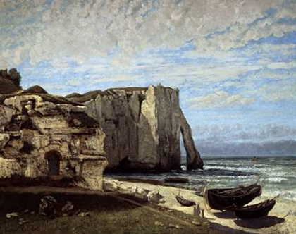 Picture of CLIFFS OF ETRETAT AFTER A STORM