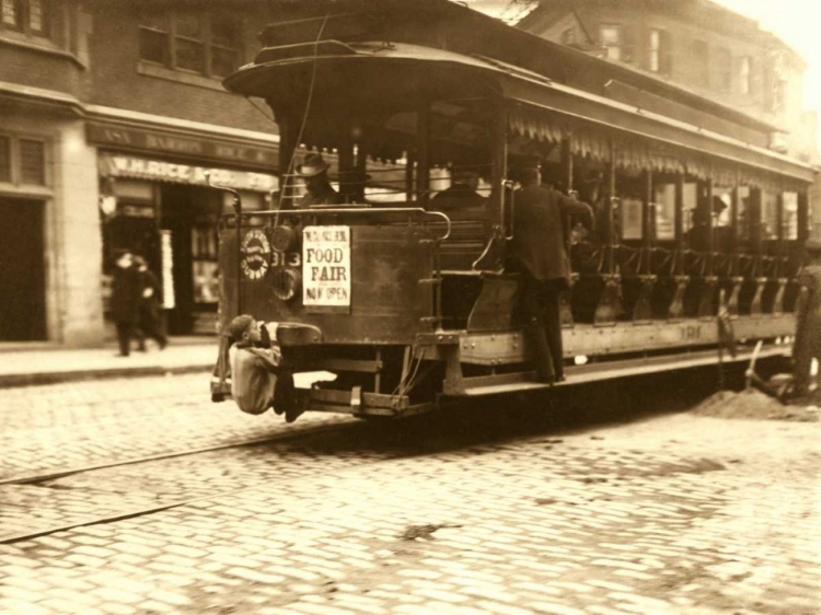 Picture of FLIPPING CARS. LOCATION: BOSTON, MASSACHUSETTS.