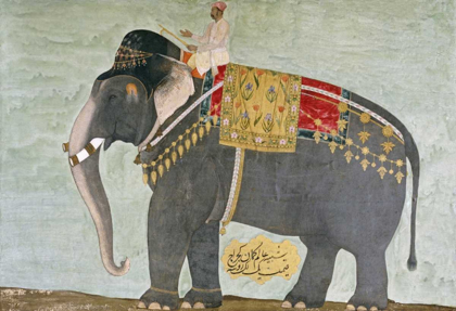 Picture of PORTRAIT OF THE ELEPHANT ALAM-GUMAN GAJRAJ