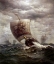 Picture of VIKING SHIPS AT SEA