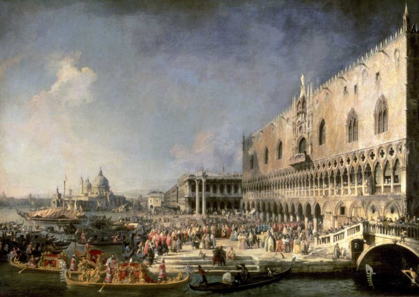 Picture of THE RECEPTION OF THE FRENCH AMBASSADOR IN VENICE