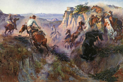 Picture of THE WILD HORSE HUNTERS