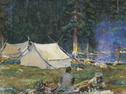 Picture of CAMPING AT LAKE OHARA, 1916