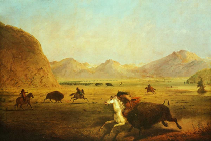 Picture of BUFFALO HUNT