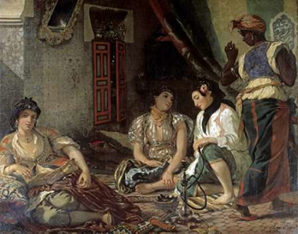 Picture of ALGERIAN WOMEN IN THEIR APARTMENT