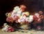 Picture of CHRYSANTHEMUM AND OTHER FLOWERS IN A BOWL