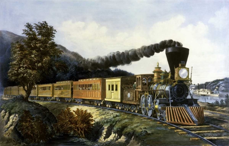 Picture of AMERICAN EXPRESS TRAIN