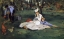 Picture of MONET FAMILY IN THEIR GARDEN