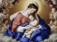 Picture of THE MADONNA AND CHILD IN GLORY WITH CHERUBS