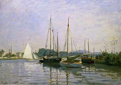 Picture of BOATS: REGATTA AT ARGENTEUIL C. 1872-73