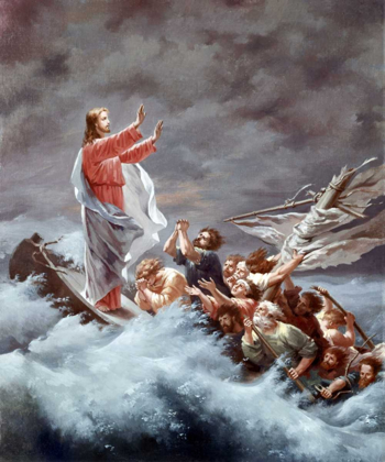 Picture of CHRIST STILLING THE TEMPEST