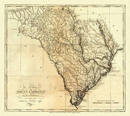 Picture of STATE OF SOUTH CAROLINA, 1795