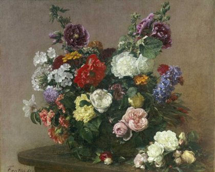 Picture of A BOUQUET OF MIXED FLOWERS