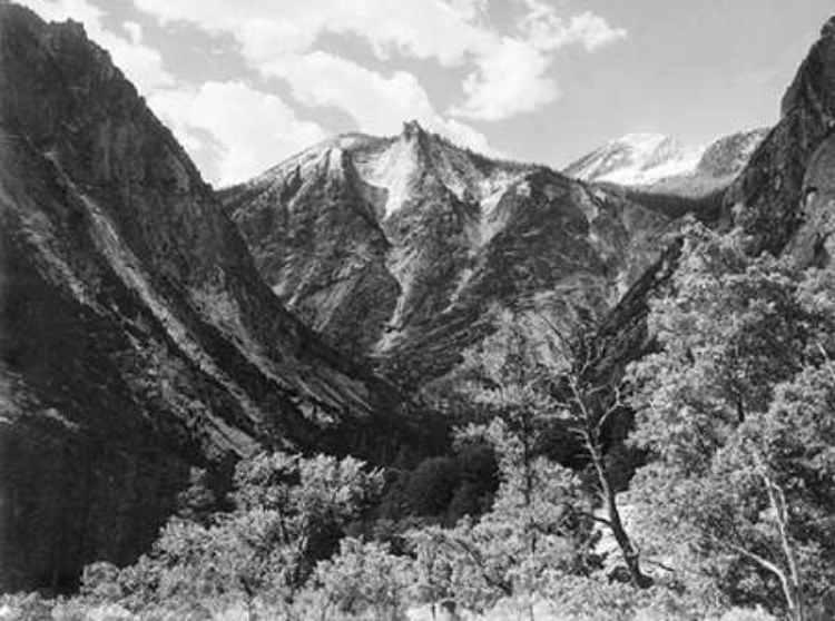 Picture of PARADISE VALLEY, KINGS RIVER CANYON, PROVINTAGEED AS A NATIONAL PARK, CALIFORNIA, 1936
