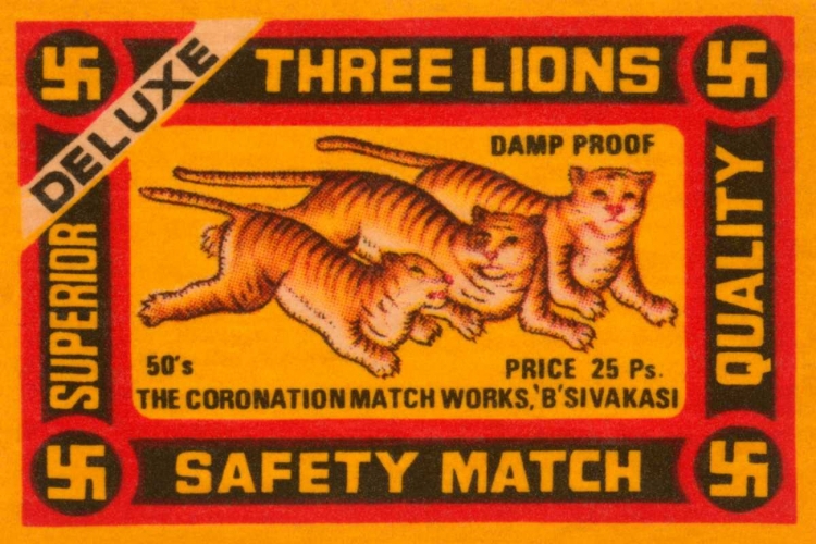 Picture of THREE LIONS SAFETY MATCH