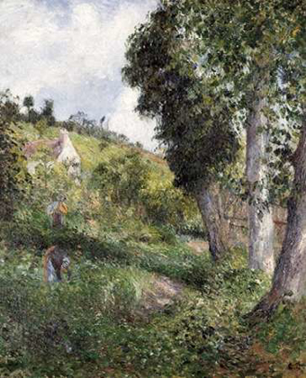 Picture of LANDSCAPE WITH CABBAGE NEAR PONTOISE