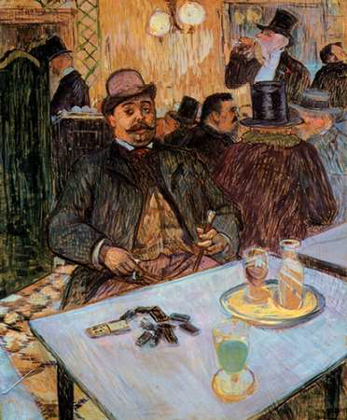 Picture of M BOILEAU IN A CAFE