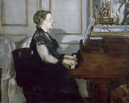 Picture of MADAME MANET AU PIANO