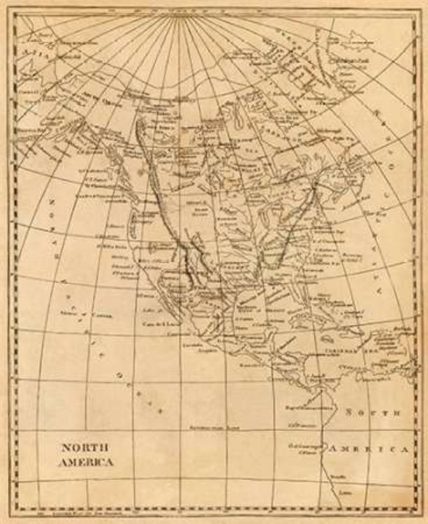 Picture of NORTH AMERICA, 1812