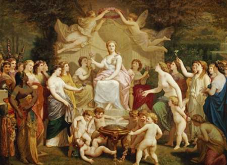 Picture of AN ALLEGORY OF SPRING