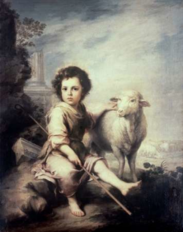 Picture of MUSEUMIST CHILD AS SHEPHERD