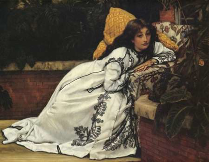 Picture of GIRL IN ARMCHAIR THE CONVALESCENT