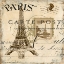 Picture of PARIS COLLAGE SQ I