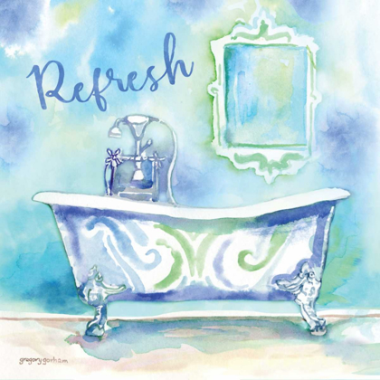 Picture of WATERCOLOR BATH I