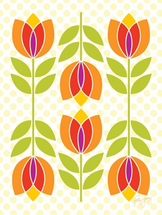Picture of MOD TULIPS I