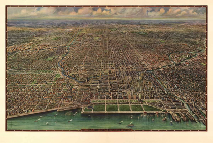 Picture of 1916 CHICAGO MAP