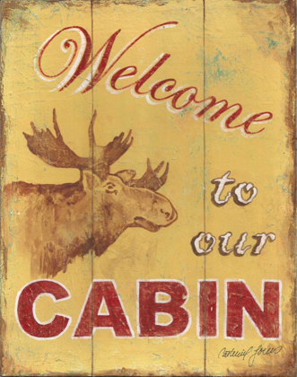 Picture of CABIN WELCOME