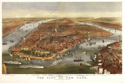 Picture of 1870 NYC MAP